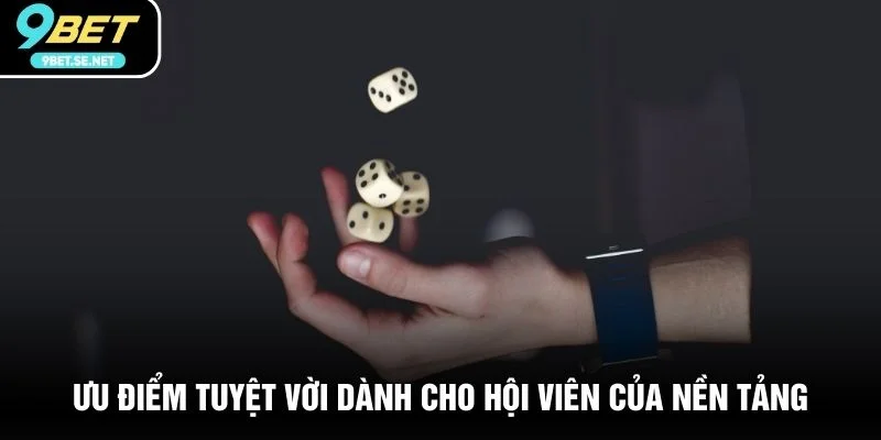 Ưu điểm tuyệt vời dành cho hội viên của nền tảng